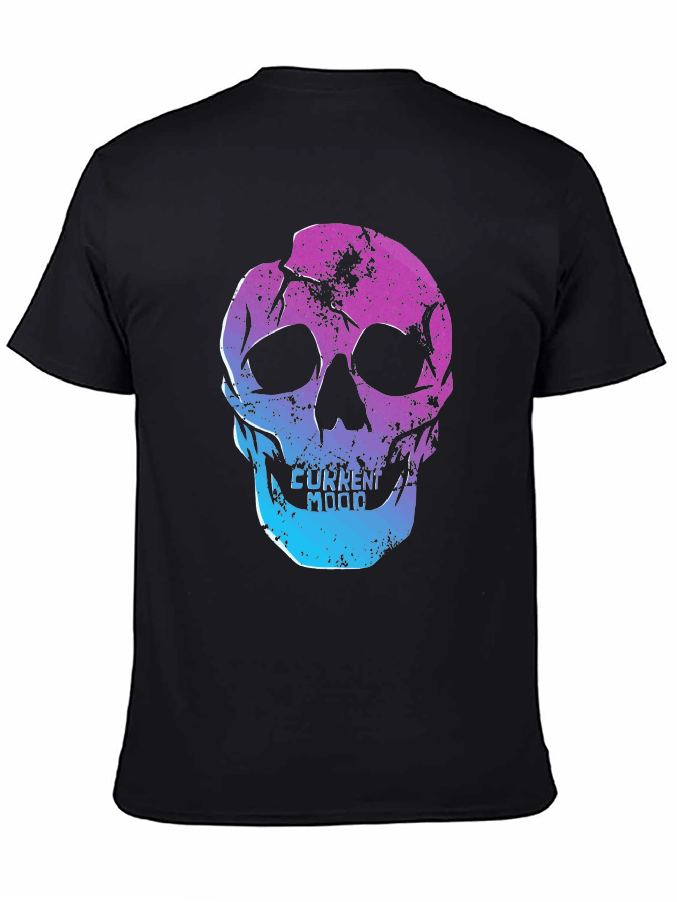 Skull Graphic T-Shirt - Current Mood