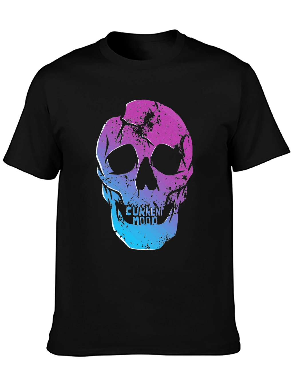 Skull Graphic T-Shirt - Current Mood