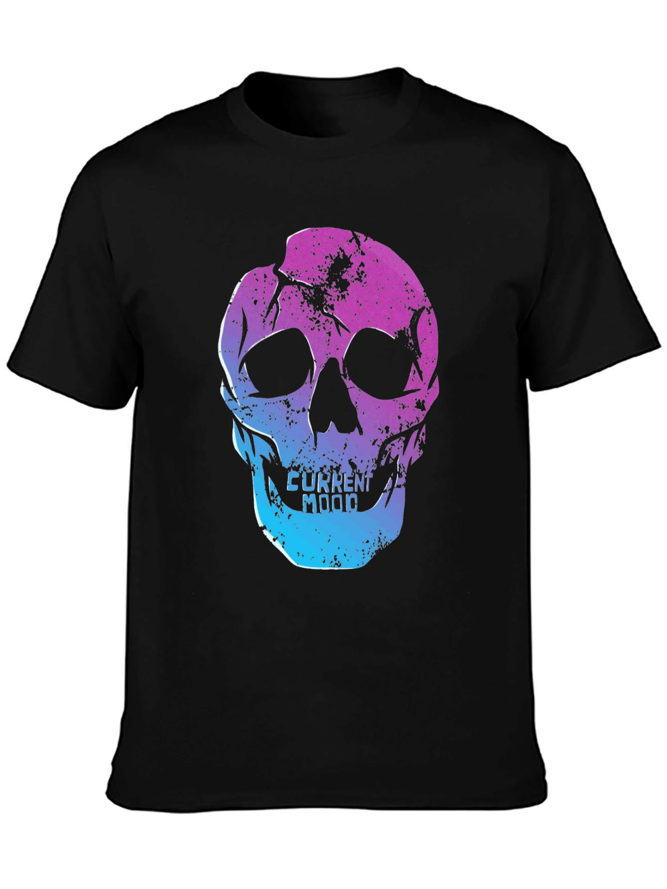 Skull Graphic T-Shirt - Current Mood