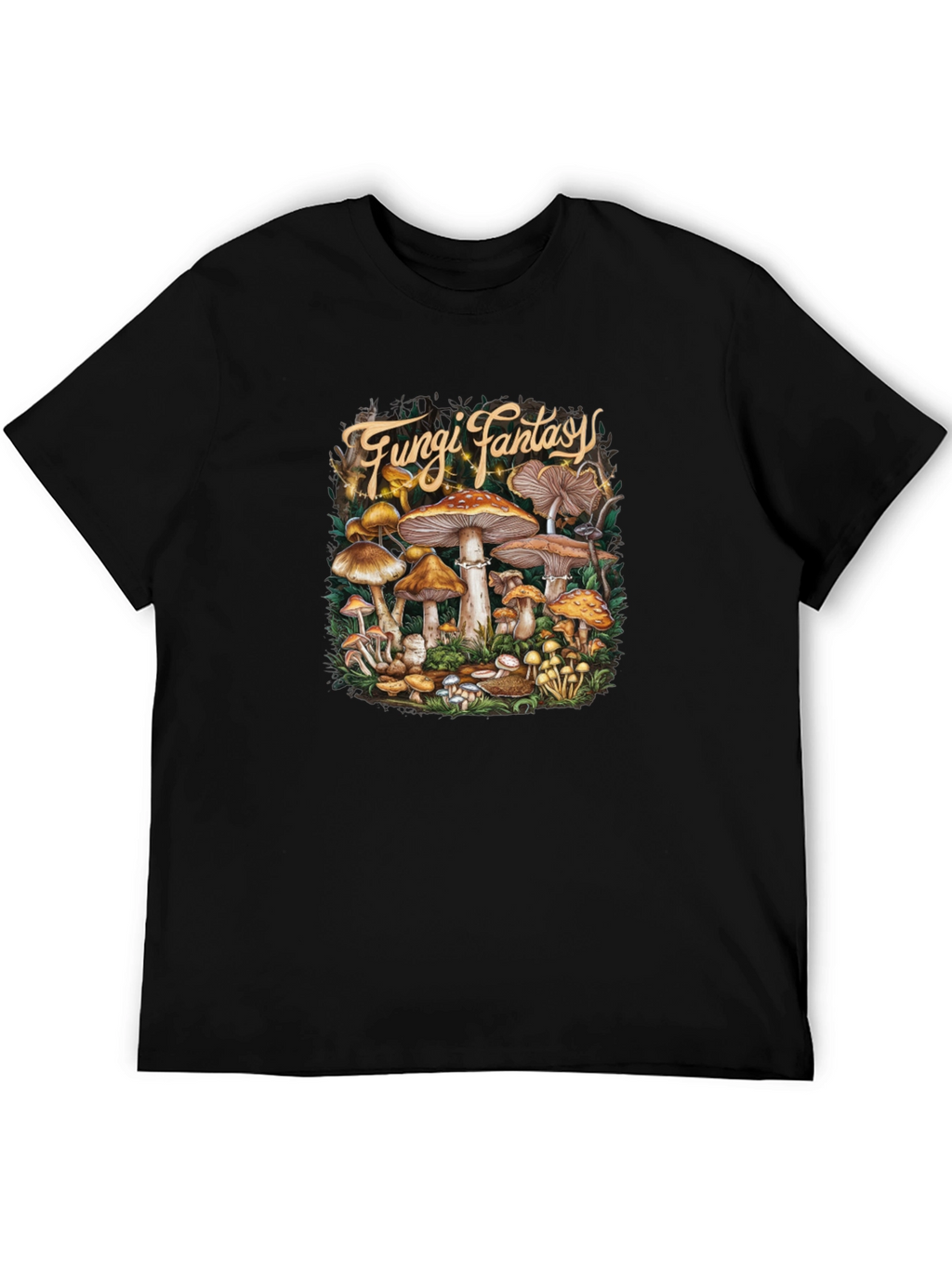 Fungi Fantasy Graphic T-Shirt
