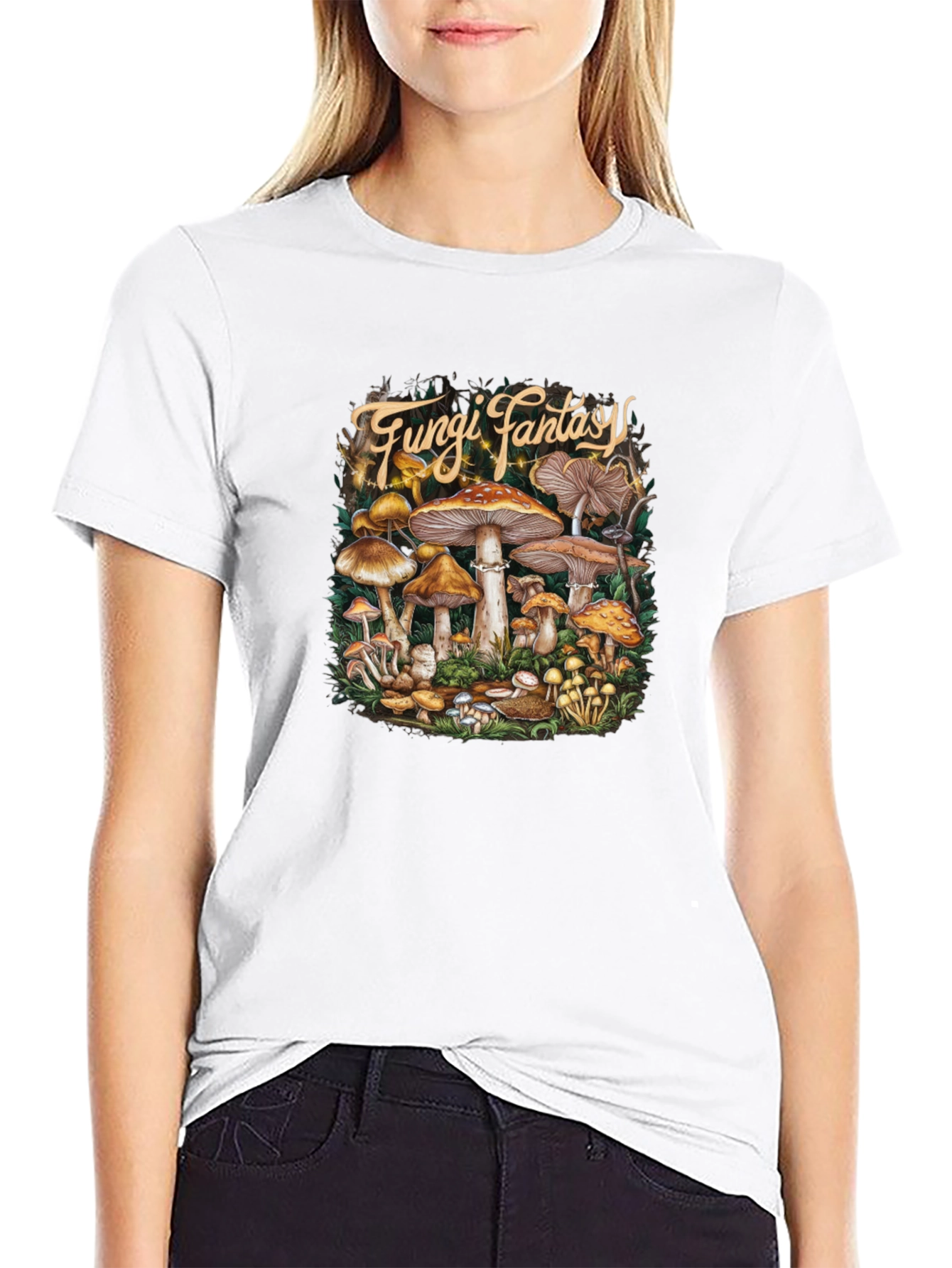 Fungi Fantasy Graphic T-Shirt