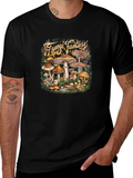 Fungi Fantasy Graphic T-Shirt