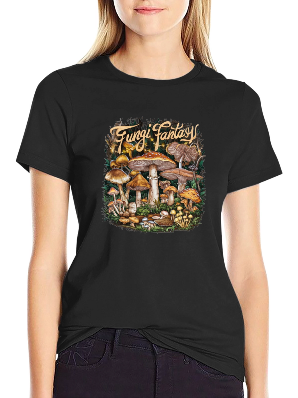 Fungi Fantasy Graphic T-Shirt