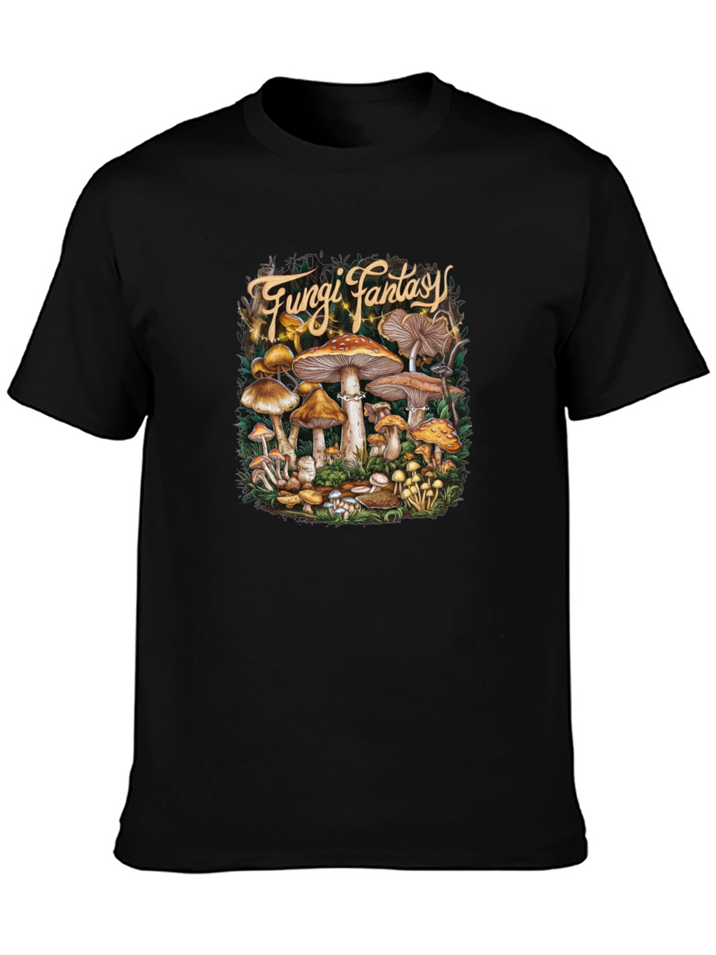 Fungi Fantasy Graphic T-Shirt