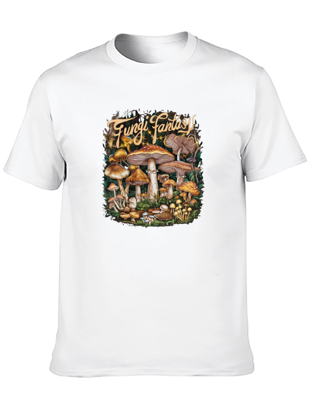 Fungi Fantasy Graphic T-Shirt