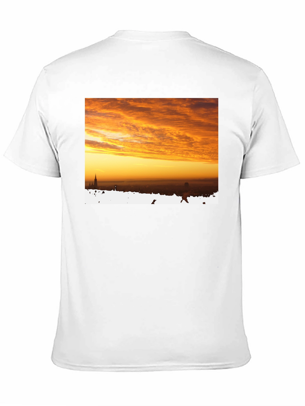 Sunrise Cityscape Graphic Tee