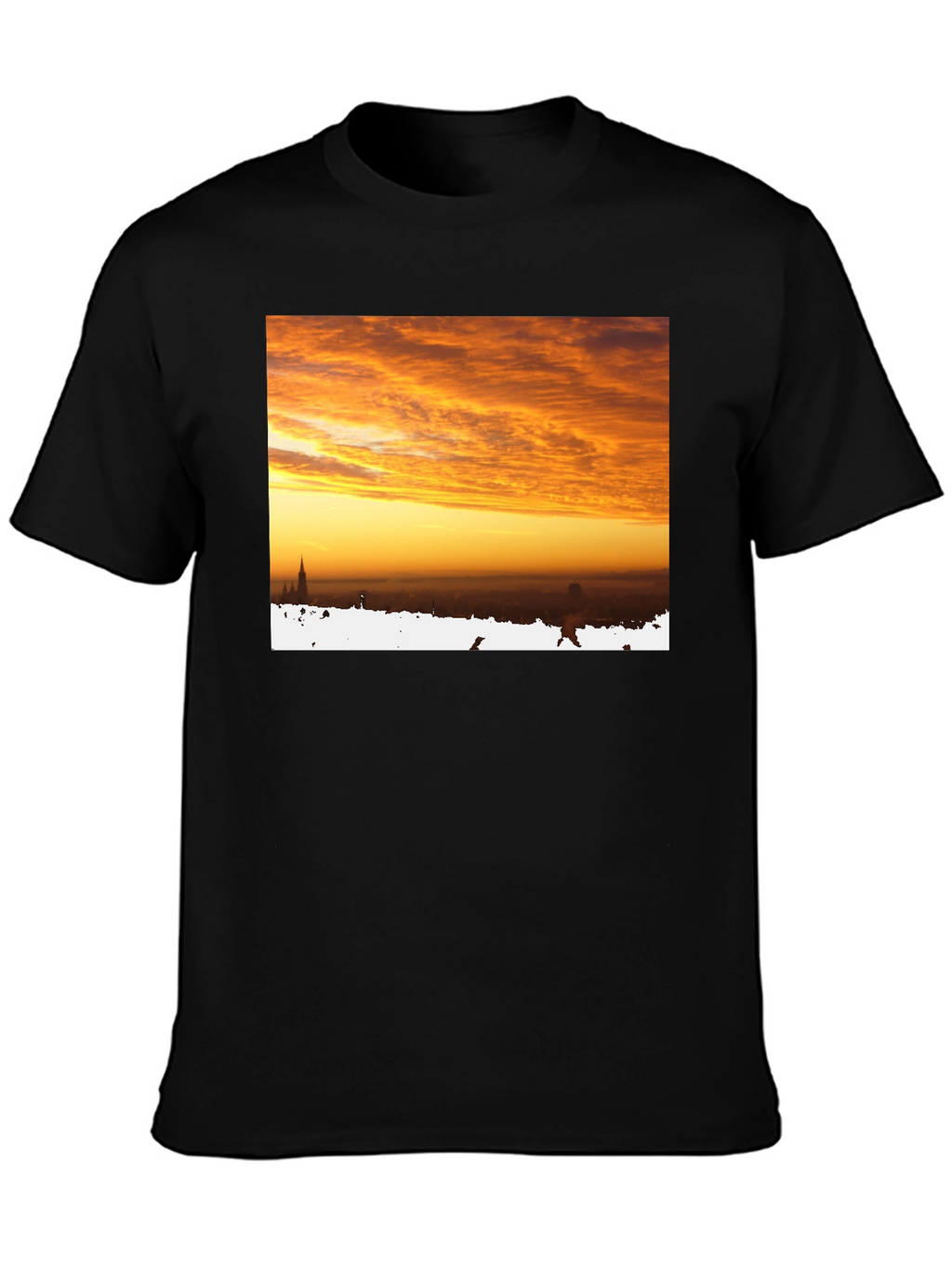 Sunrise Cityscape Graphic Tee