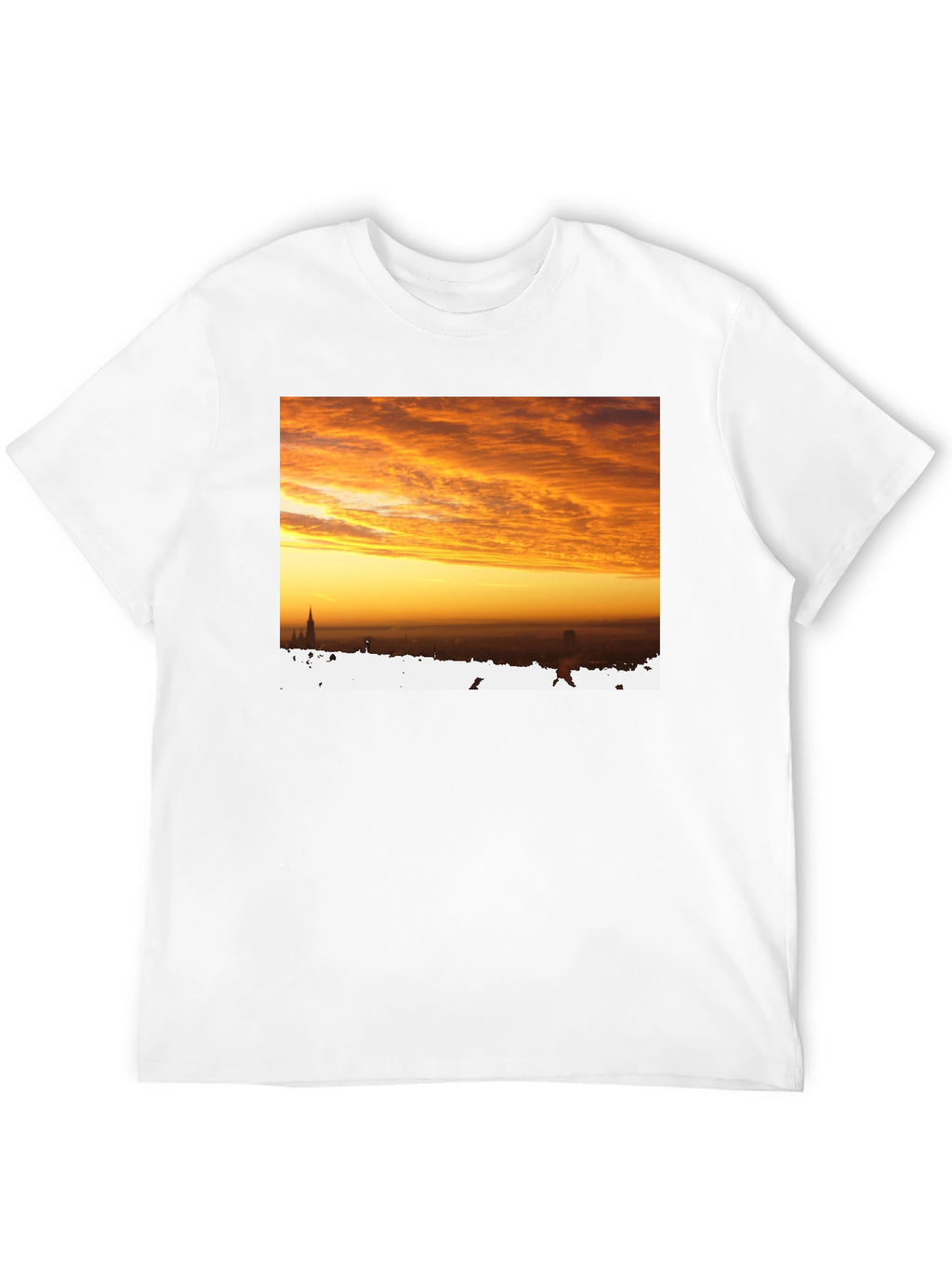 Sunrise Cityscape Graphic Tee