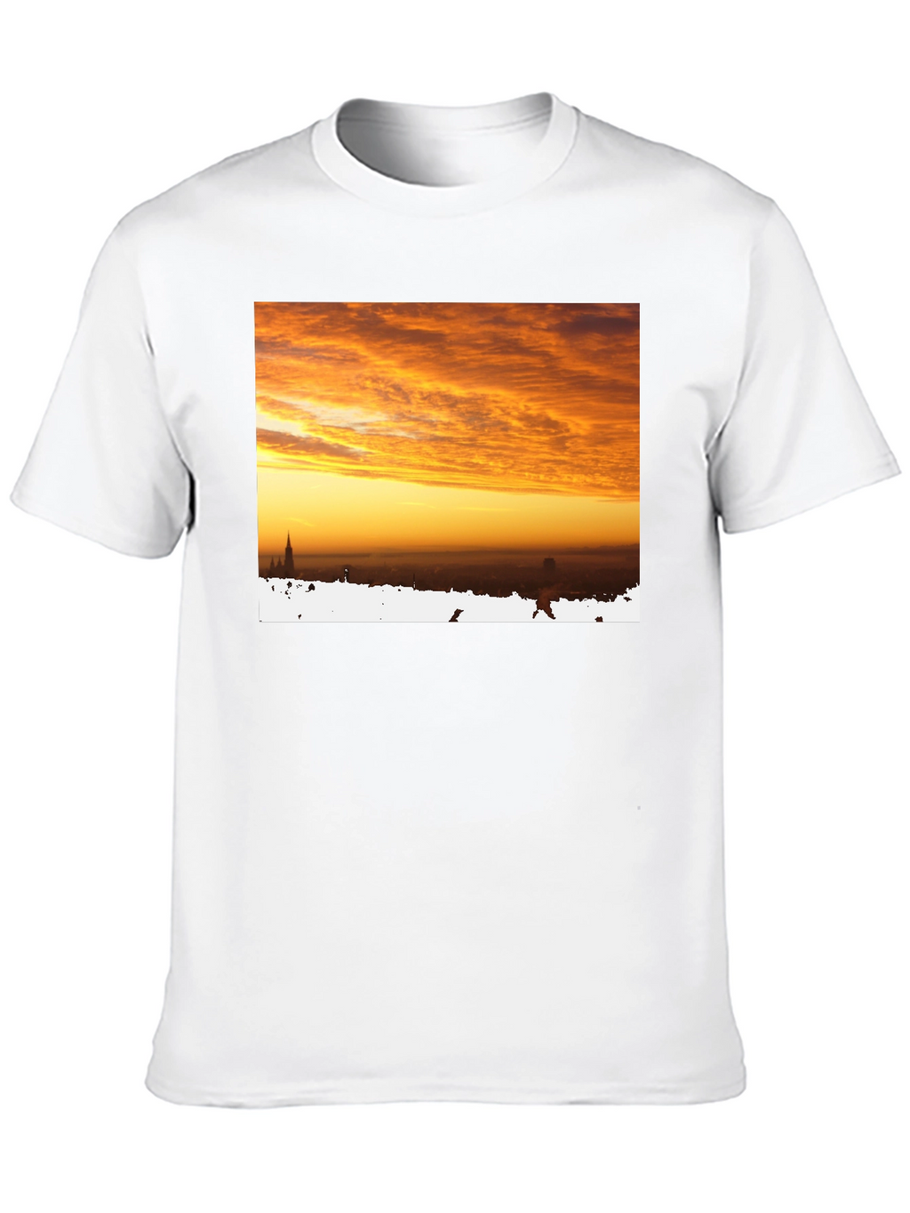 Sunrise Cityscape Graphic Tee