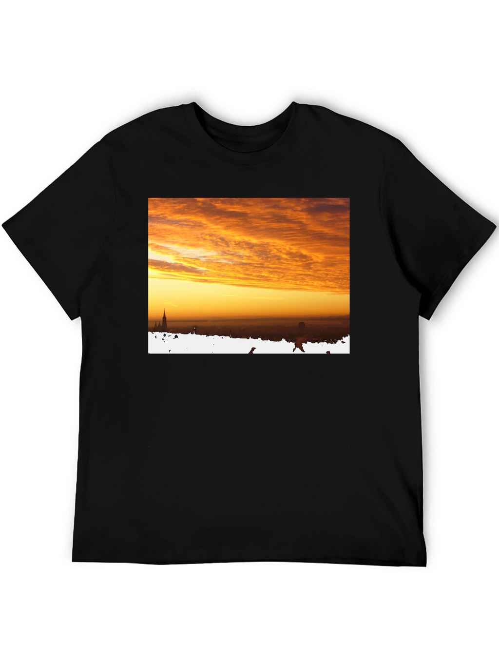 Sunrise Cityscape Graphic Tee