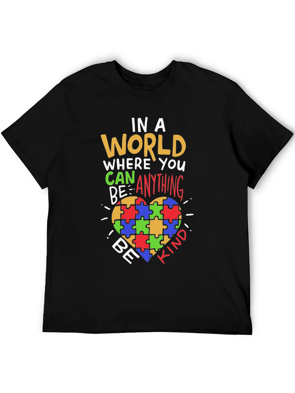Be Kind Autism Awareness T-Shirt