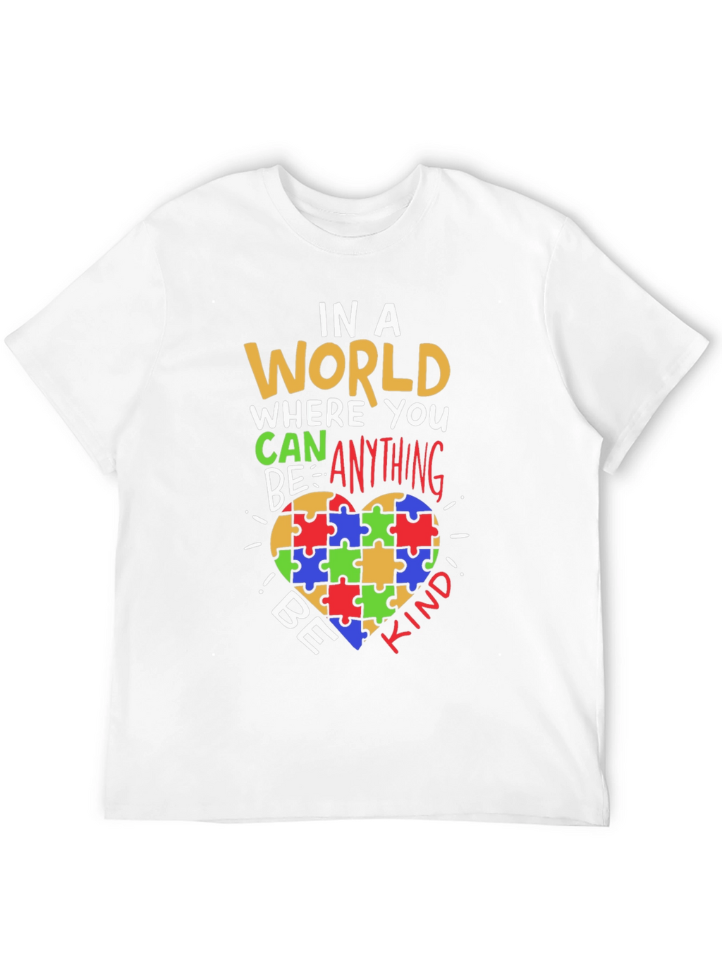 Be Kind Autism Awareness T-Shirt