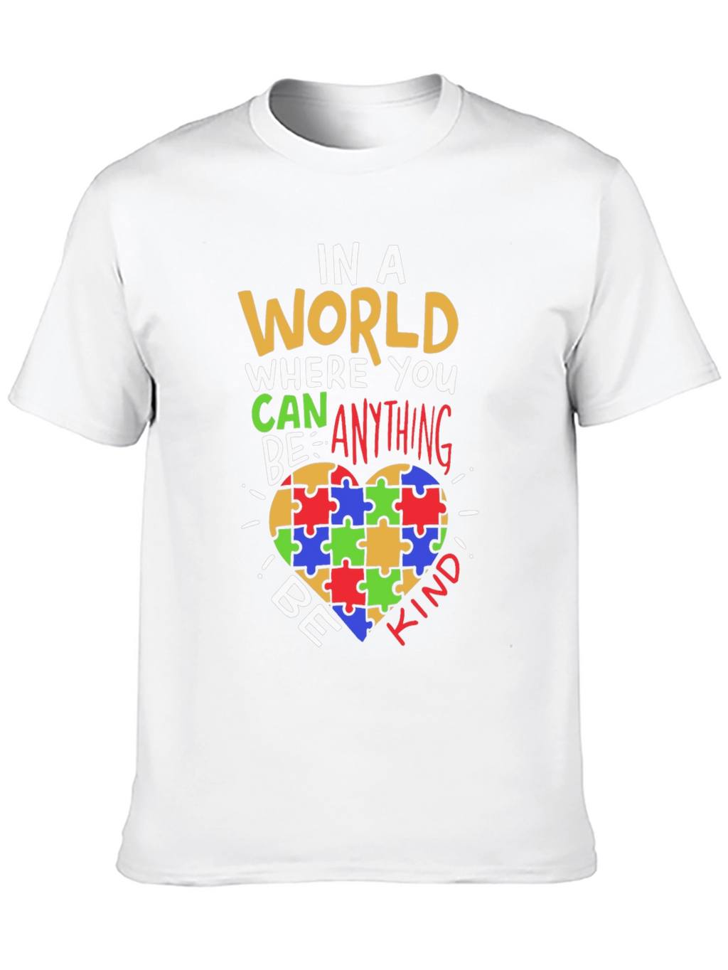 Be Kind Autism Awareness T-Shirt
