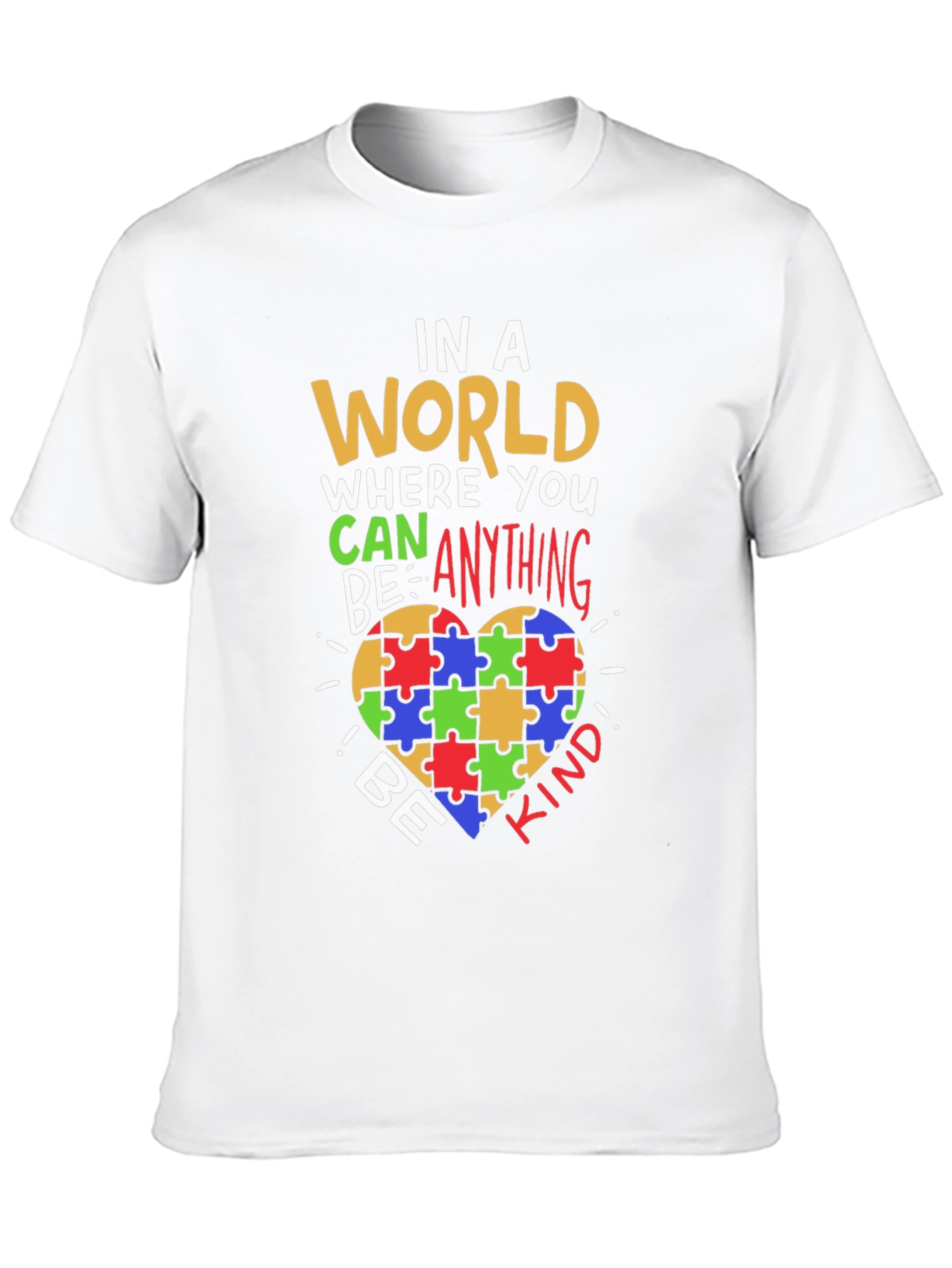 Be Kind Autism Awareness T-Shirt