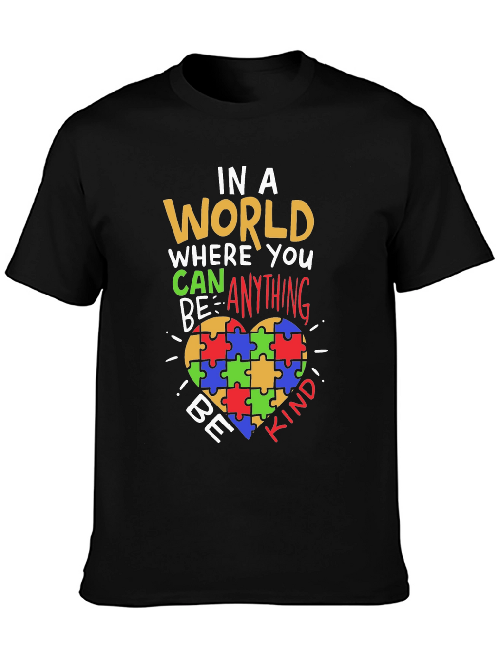 Be Kind Autism Awareness T-Shirt