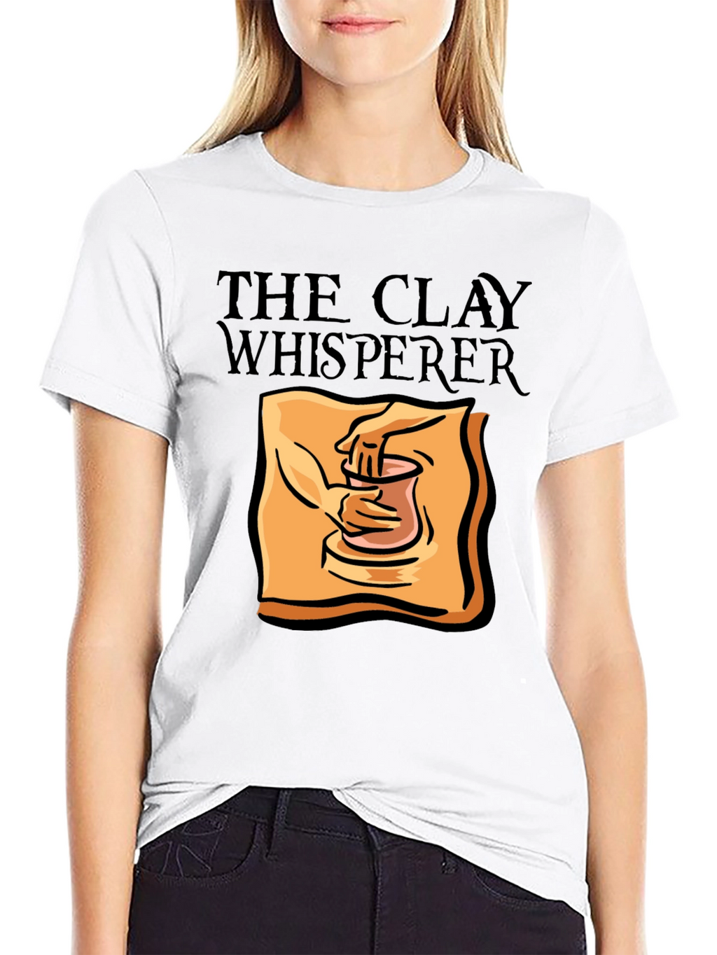 Clay Whisperer Graphic T-Shirt Pottery Lover Gift