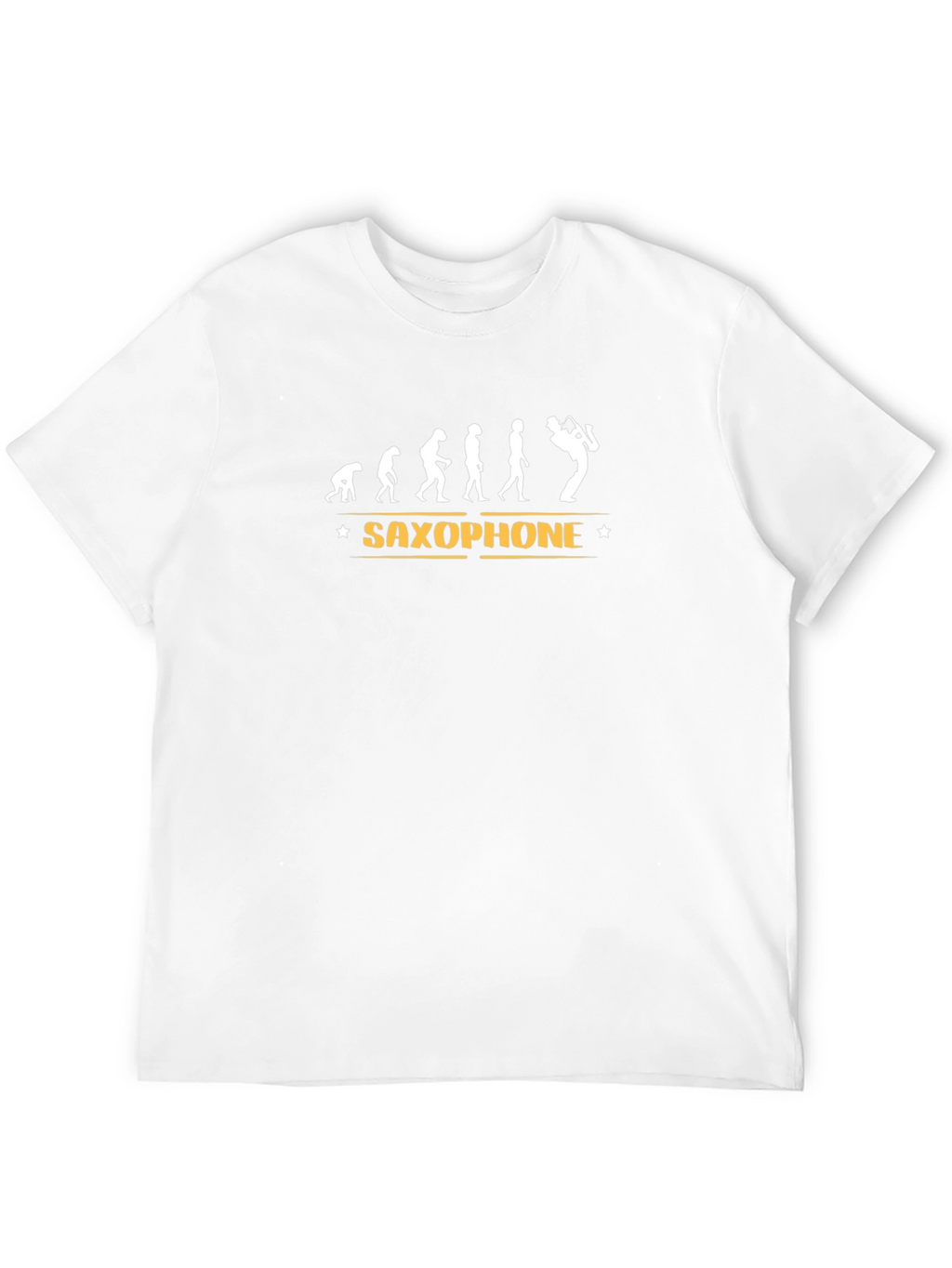Saxophone Evolution T-Shirt - Black