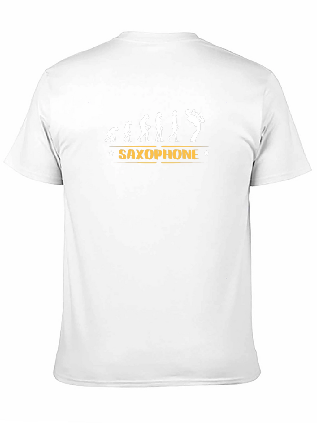 Saxophone Evolution T-Shirt - Black