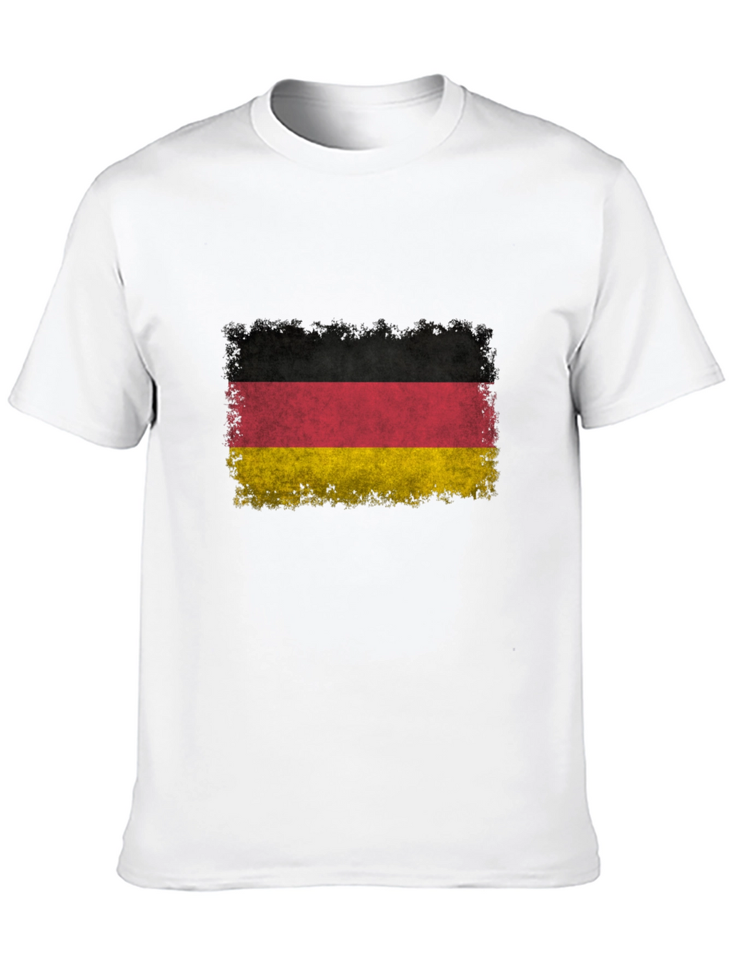 German Flag T-Shirt - Distressed Design