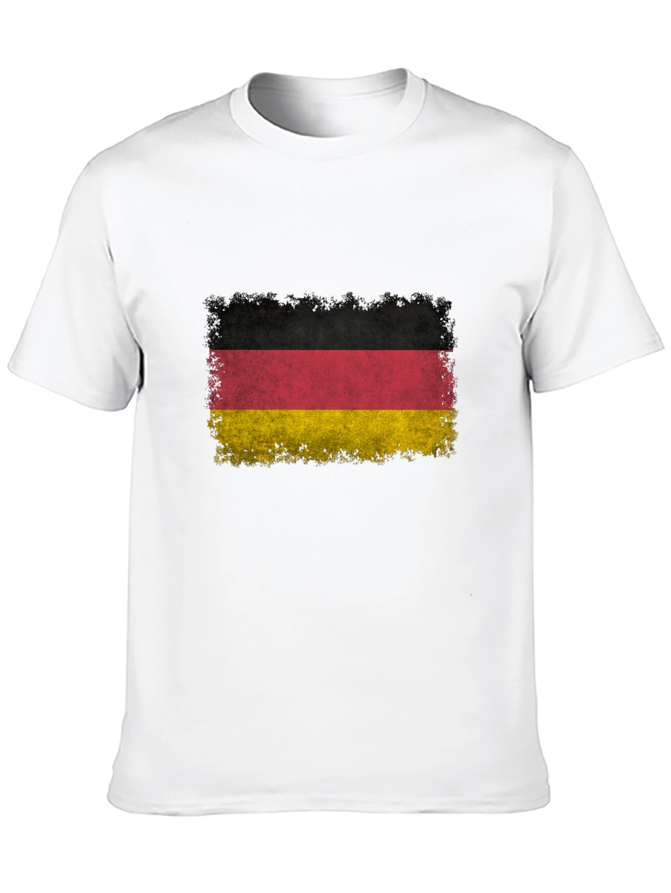German Flag T-Shirt - Distressed Design