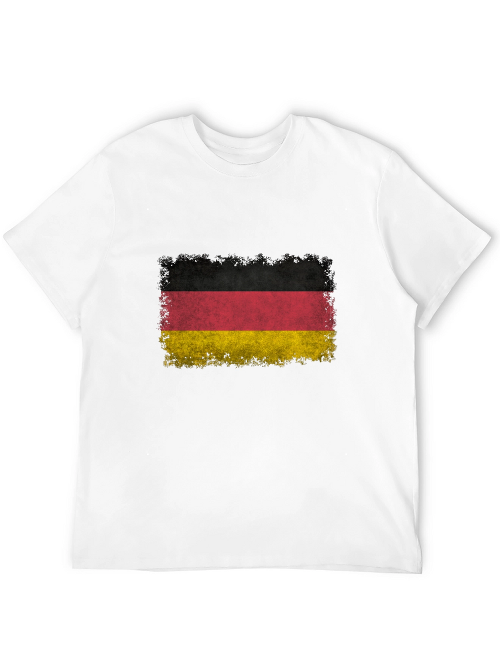 German Flag T-Shirt - Distressed Design