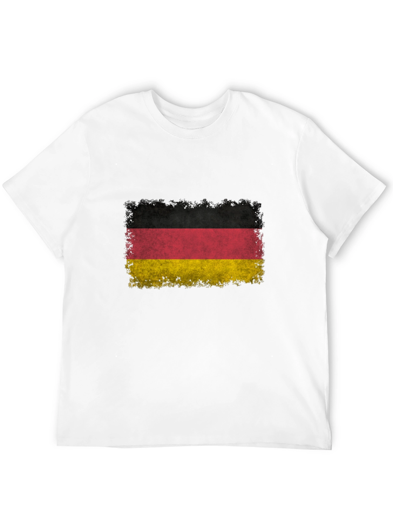 German Flag T-Shirt - Distressed Design