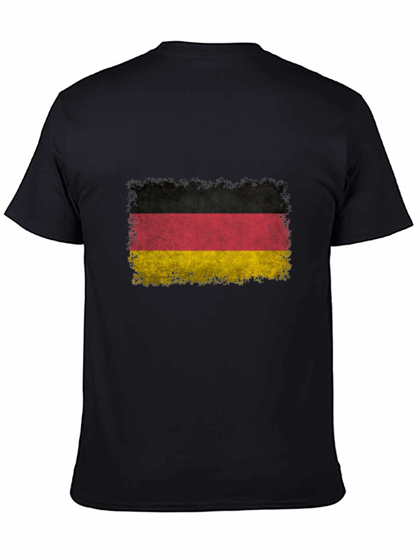 German Flag T-Shirt - Distressed Design