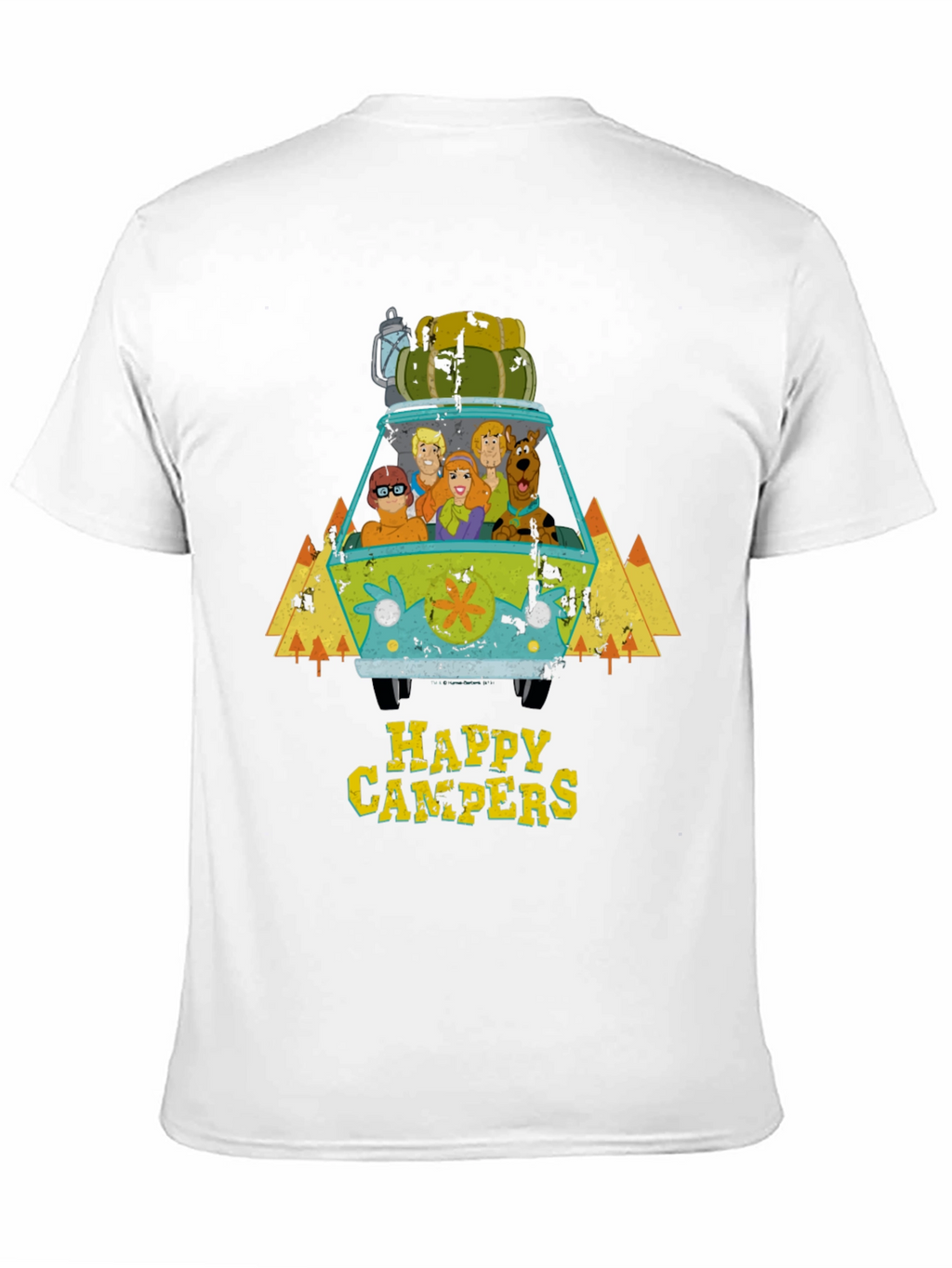 Scooby Doo Happy Campers Black T-Shirt