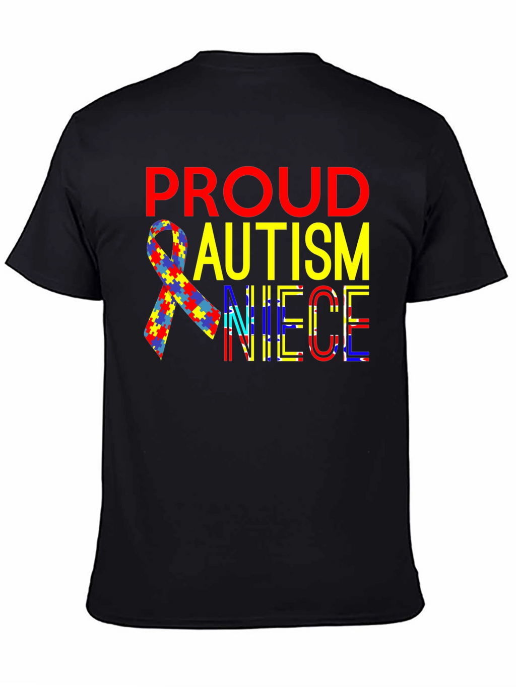 Proud Autism Niece T-Shirt Awareness