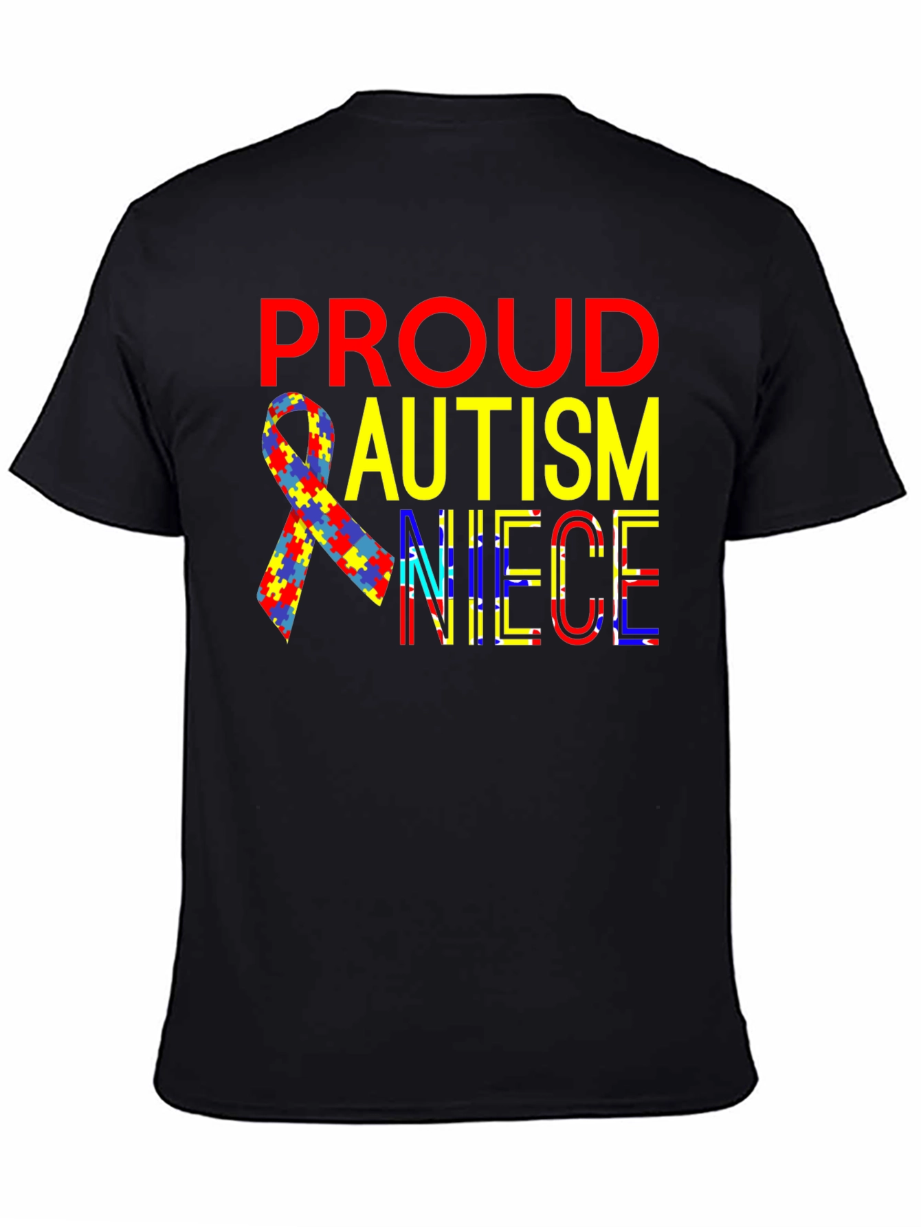 Proud Autism Niece T-Shirt Awareness