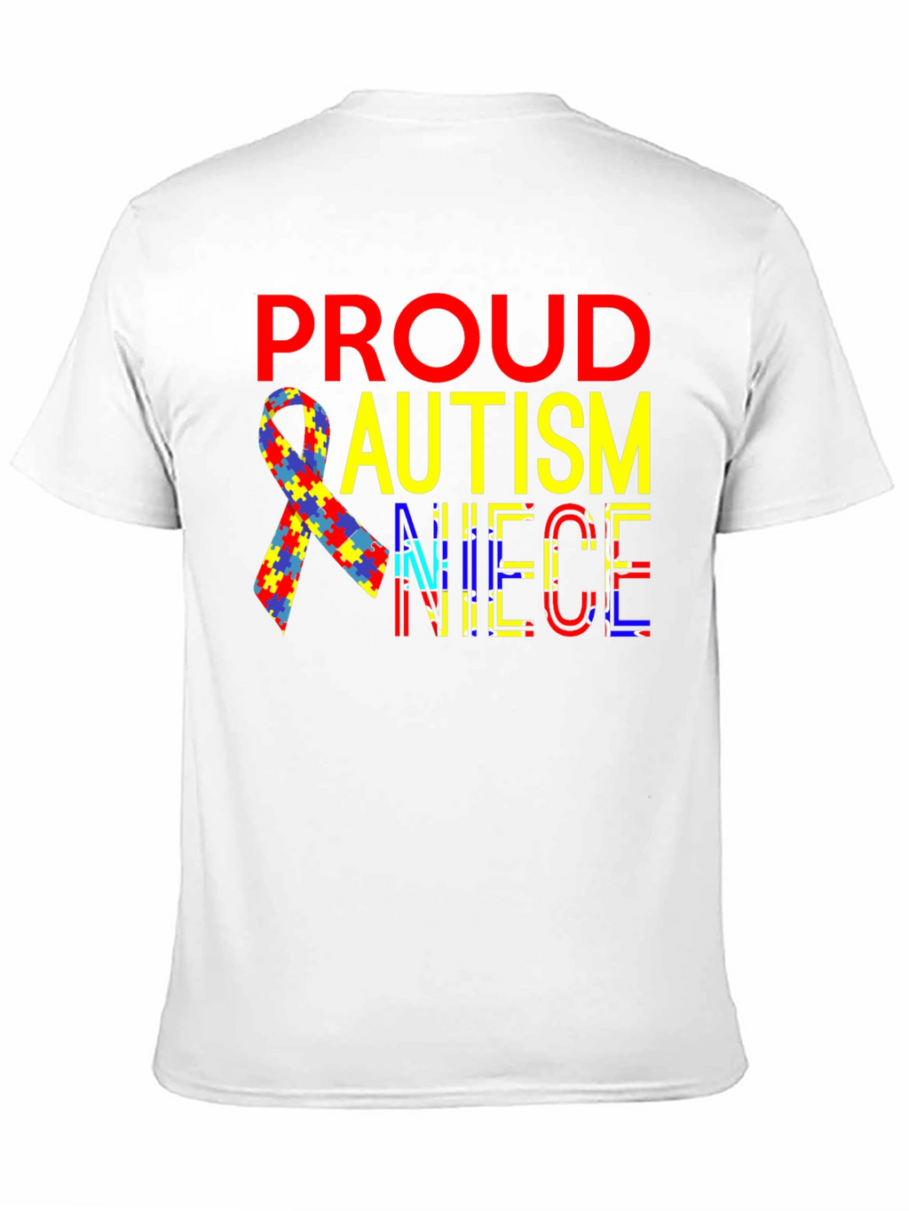Proud Autism Niece T-Shirt Awareness