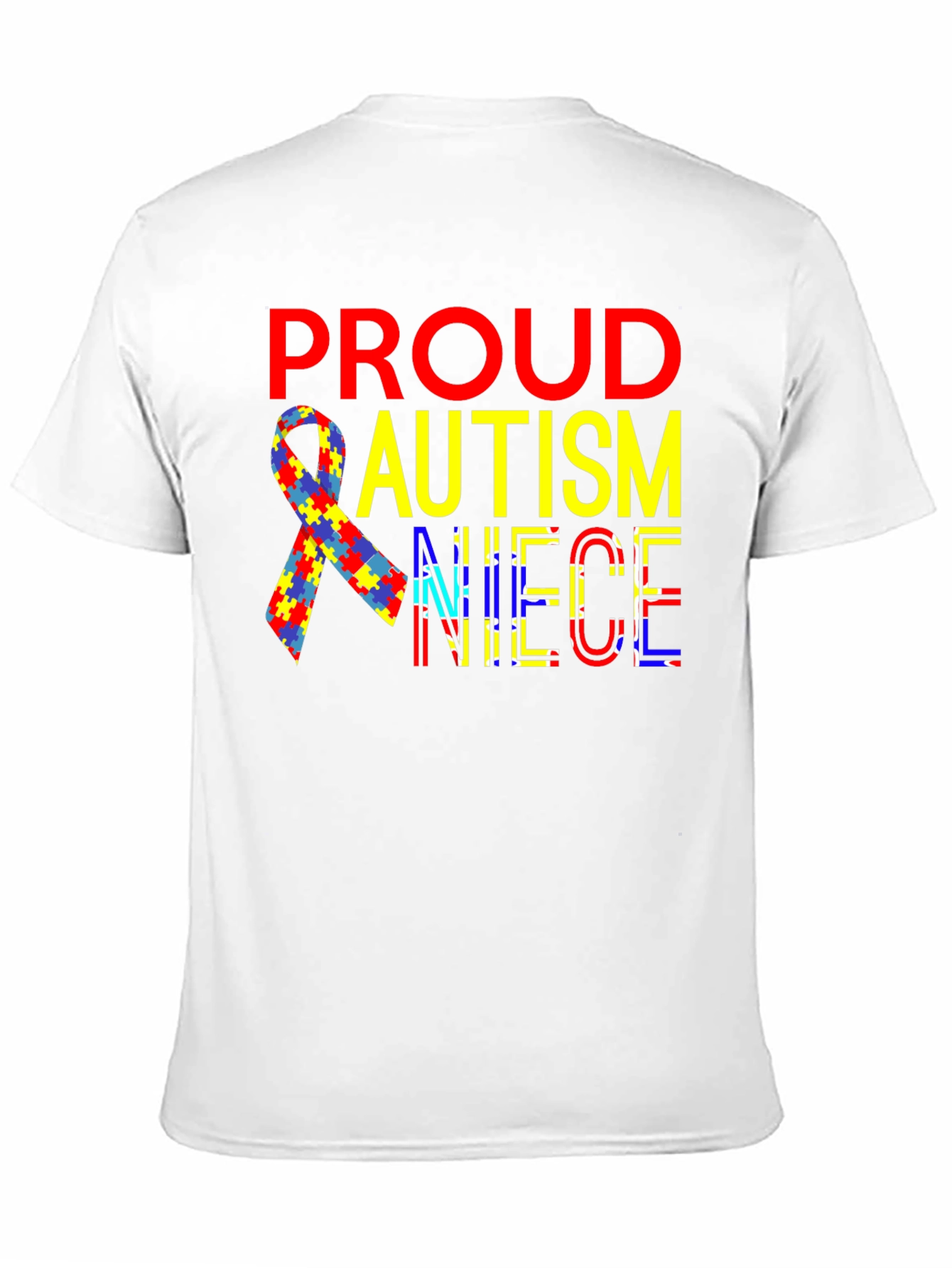 Proud Autism Niece T-Shirt Awareness