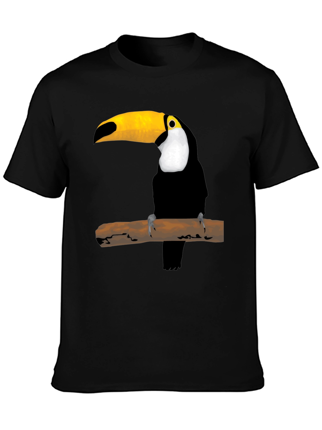 Toucan Graphic Tee - Mens Black T-Shirt