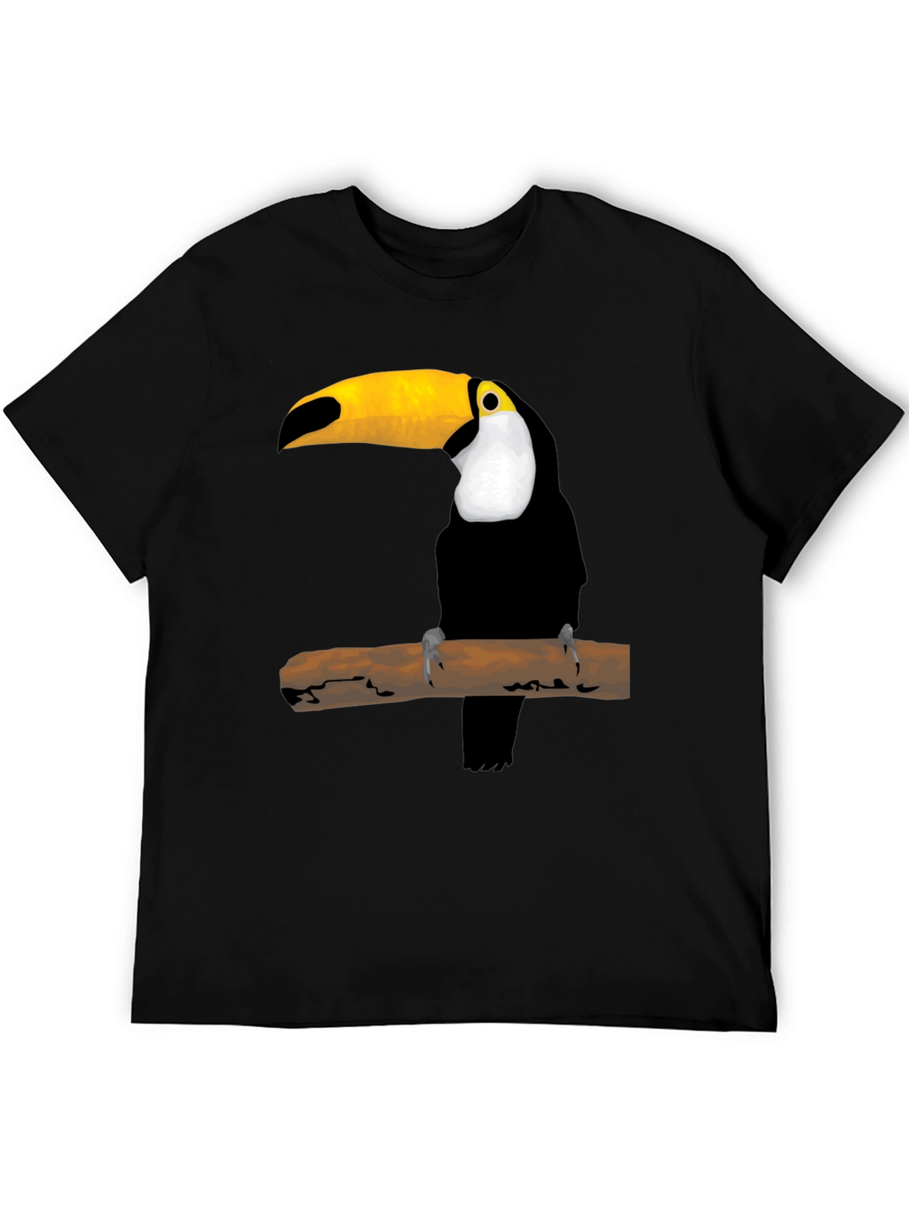 Toucan Graphic Tee - Mens Black T-Shirt