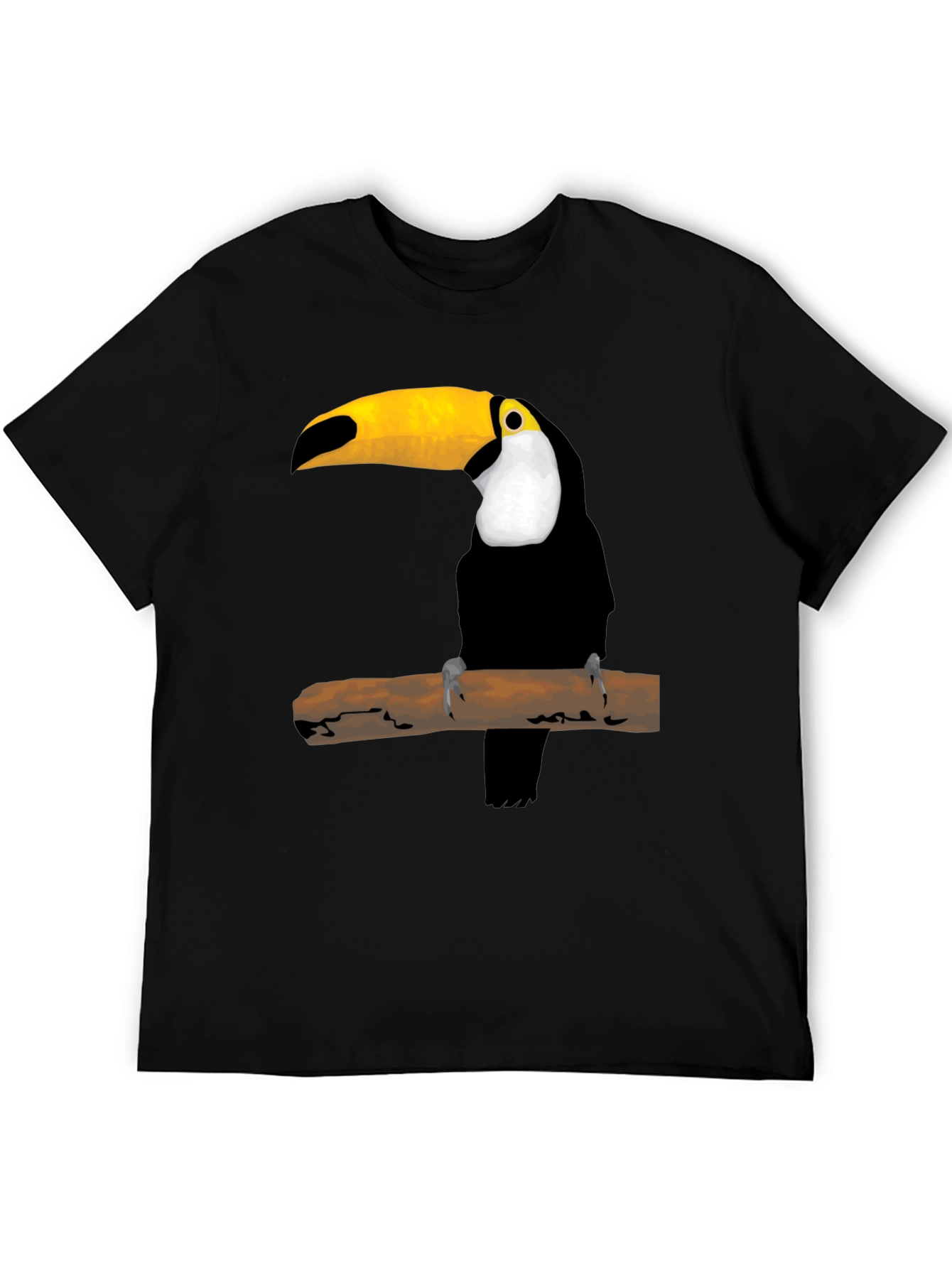 Toucan Graphic Tee - Mens Black T-Shirt