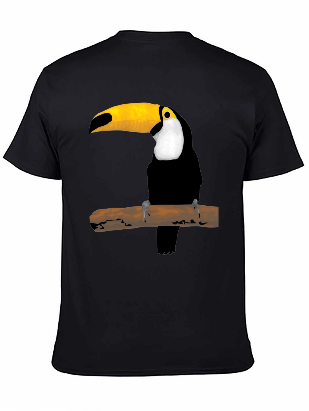 Toucan Graphic Tee - Mens Black T-Shirt