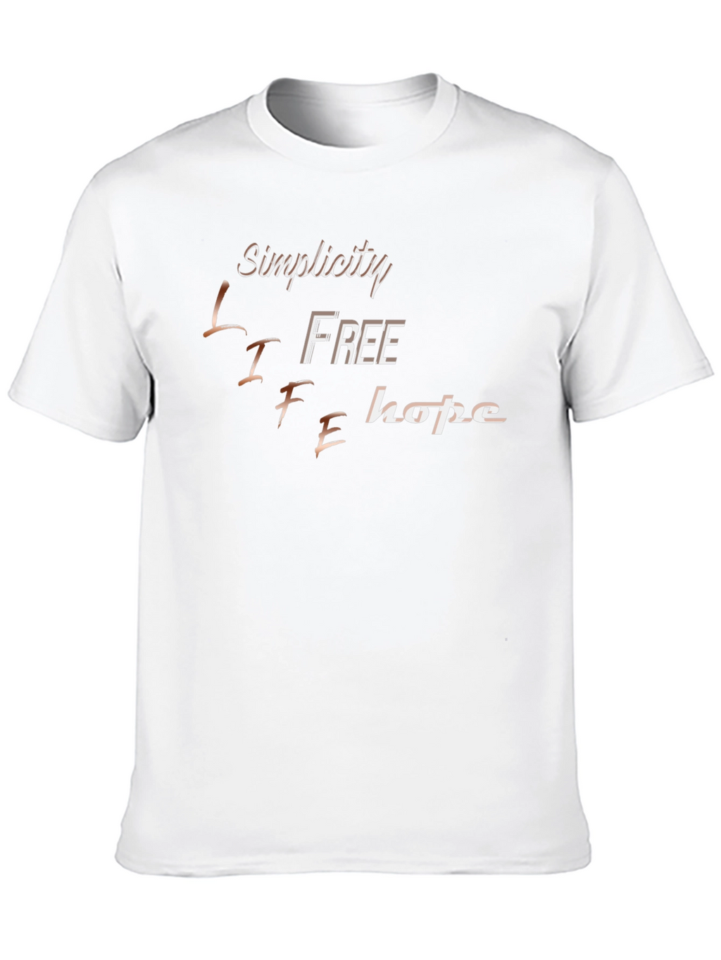 Simplicity Life Free Hope Graphic T-Shirt