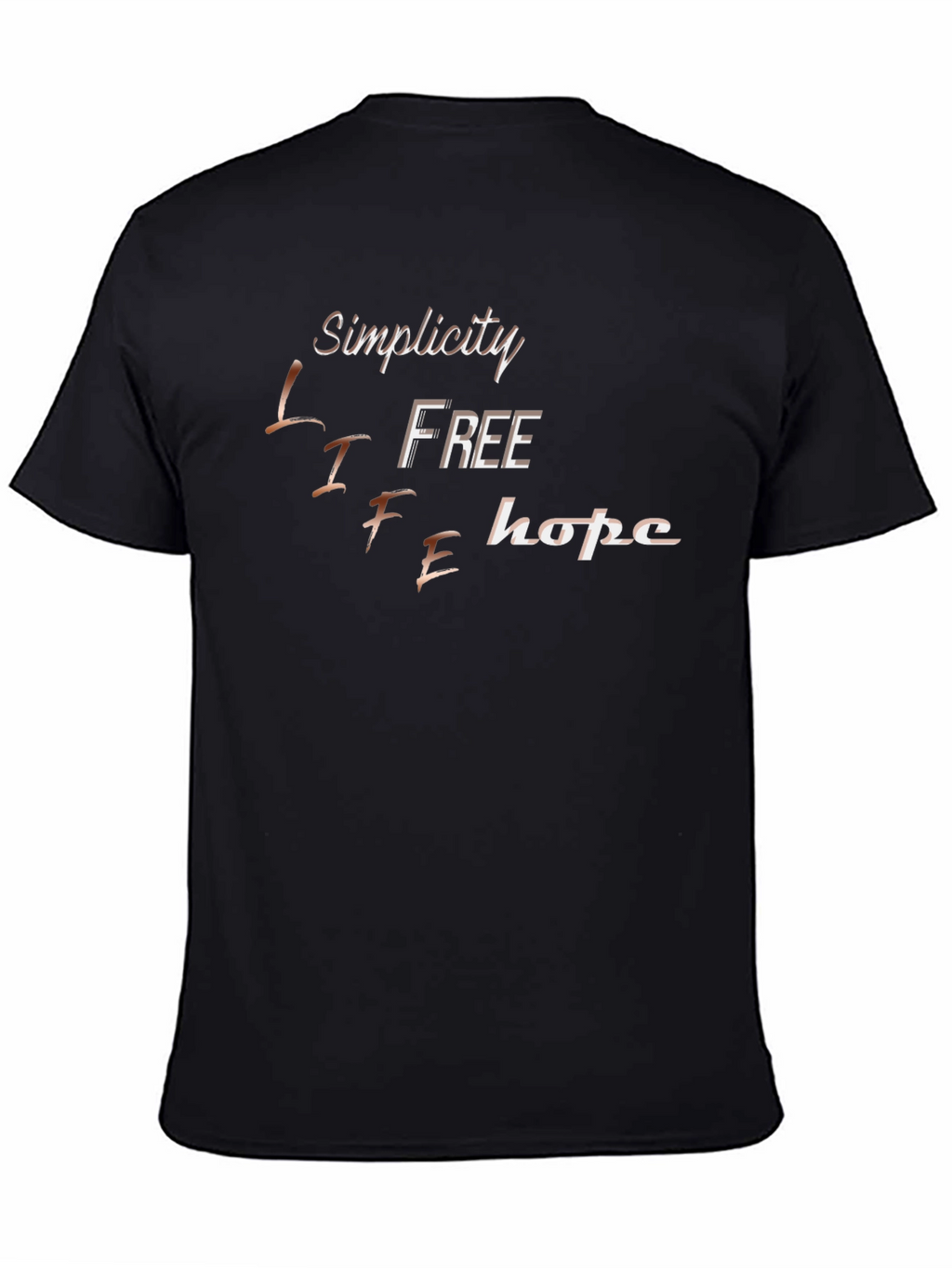 Simplicity Life Free Hope Graphic T-Shirt