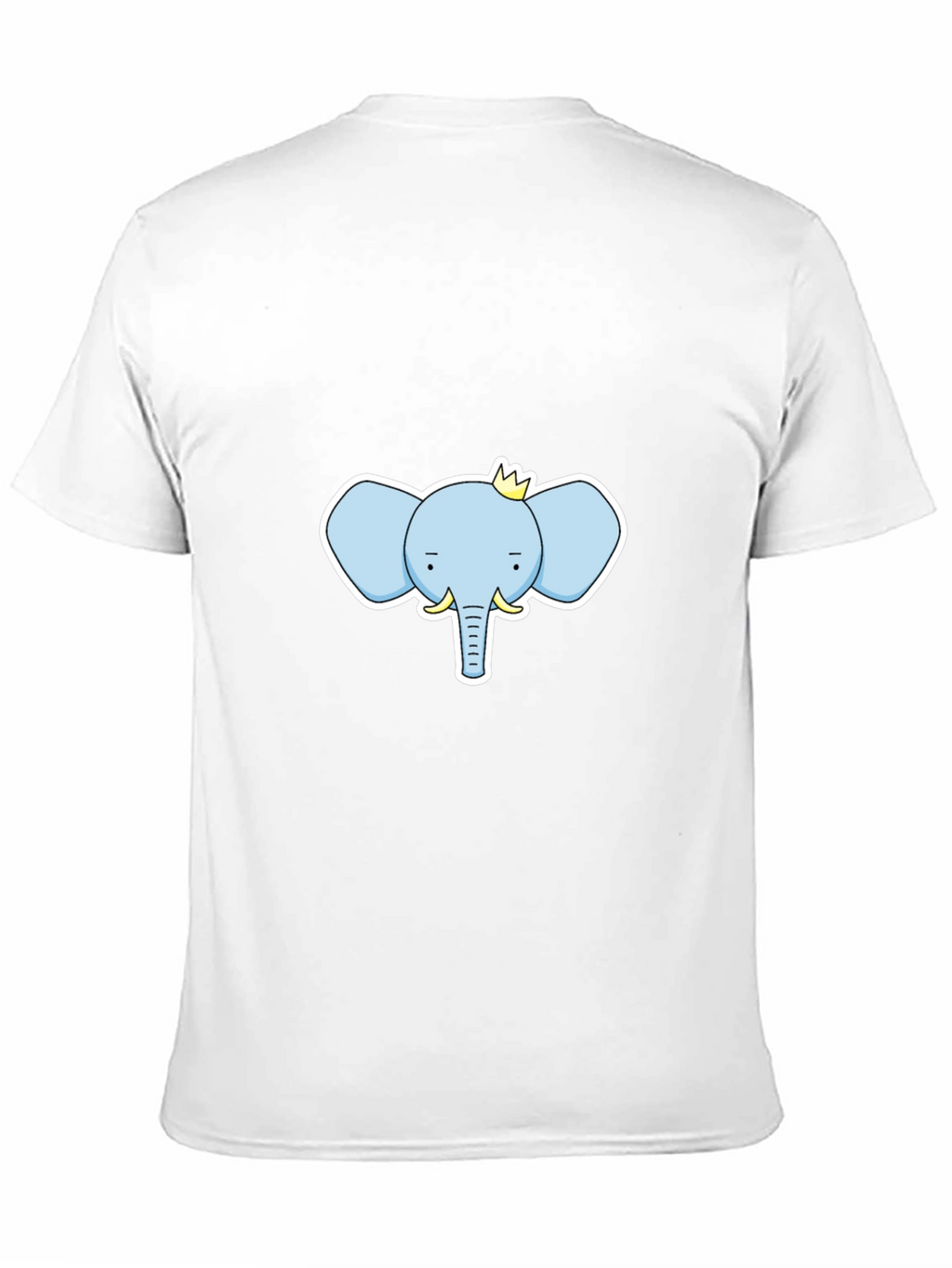 Elephant King Graphic Tee - Black Cotton T-Shirt
