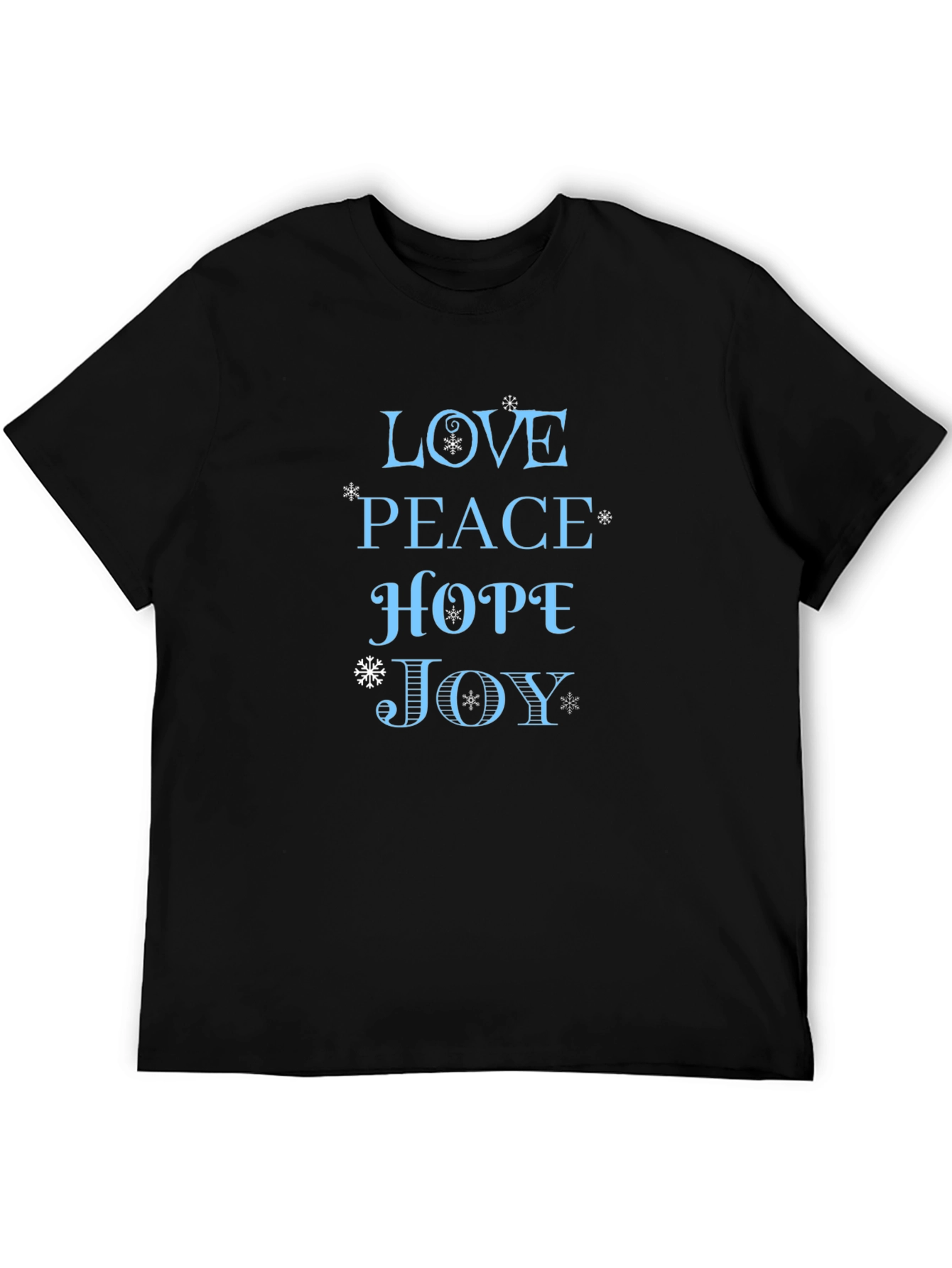 Love Peace Hope Joy Holiday T-Shirt