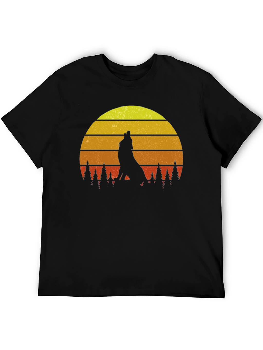 Wolf Sunset Graphic Tee