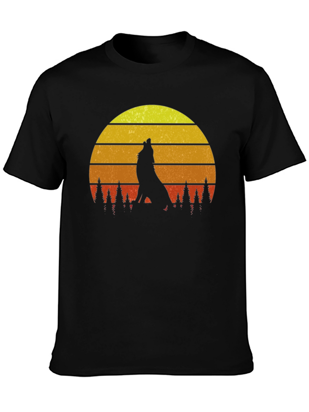 Wolf Sunset Graphic Tee