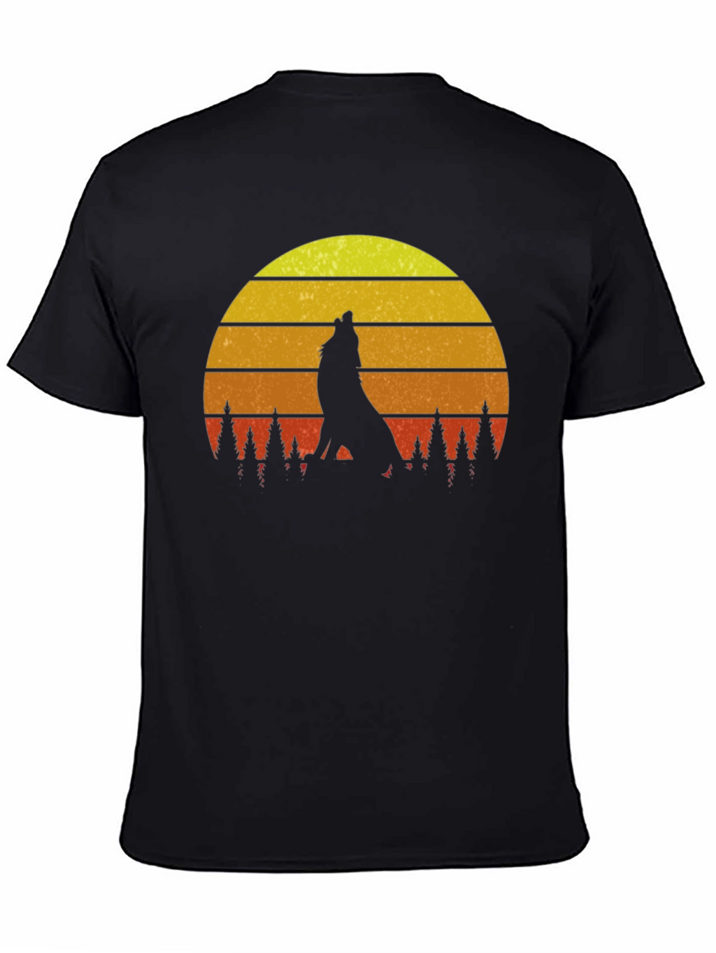 Wolf Sunset Graphic Tee