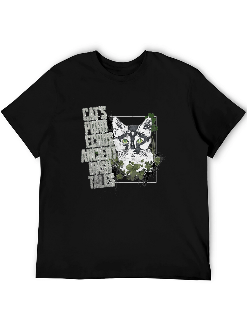 Irish Cat T-Shirt - St. Patricks Day Tee