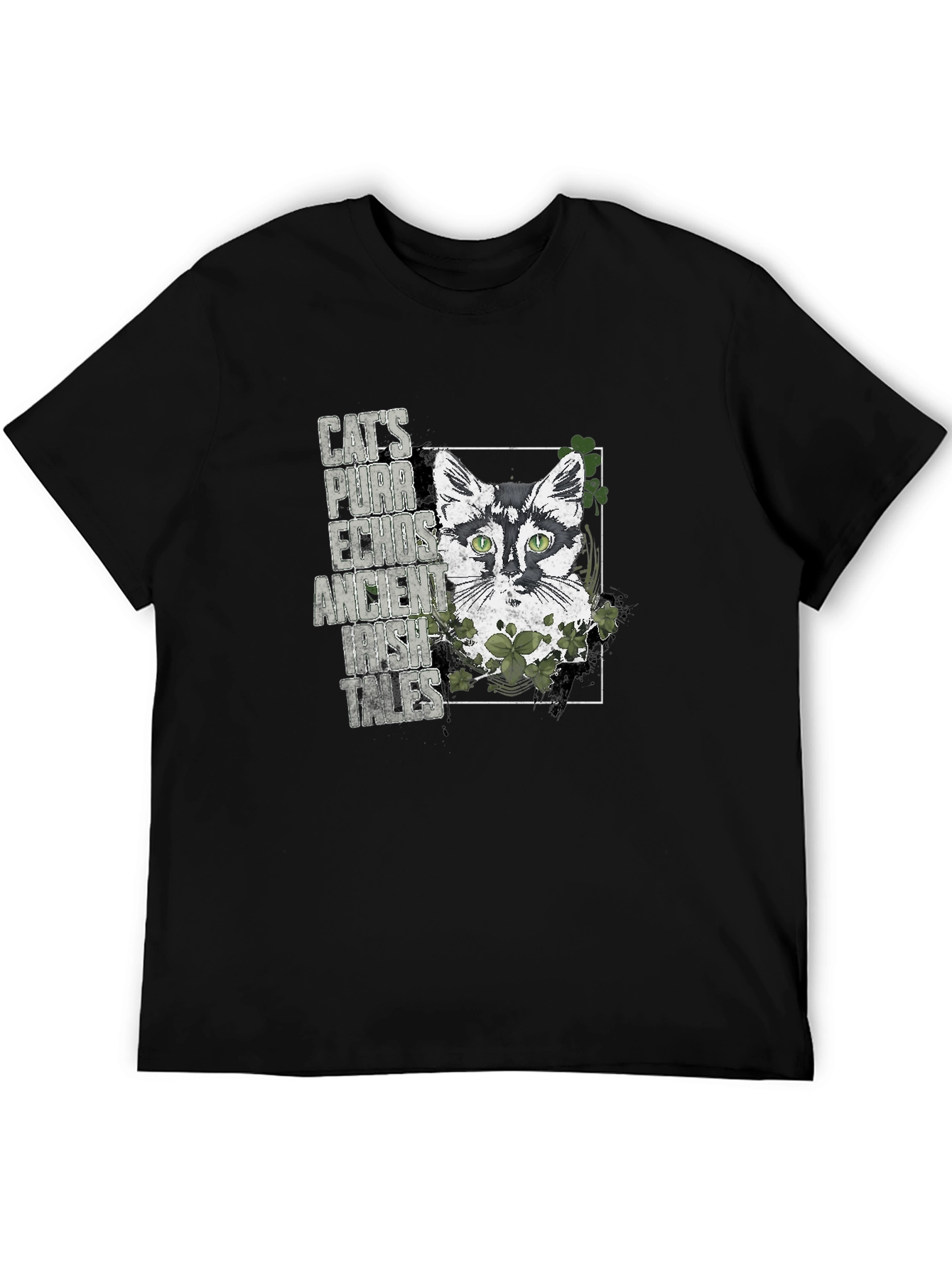 Irish Cat T-Shirt - St. Patricks Day Tee