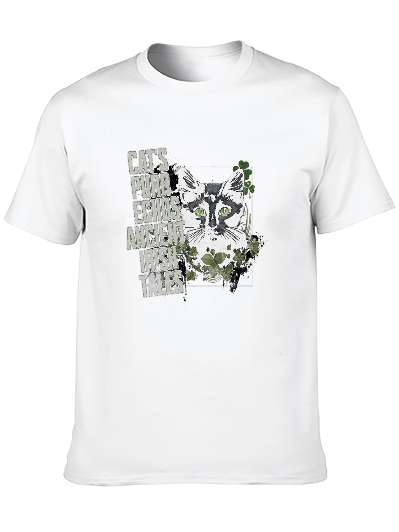 Irish Cat T-Shirt - St. Patricks Day Tee