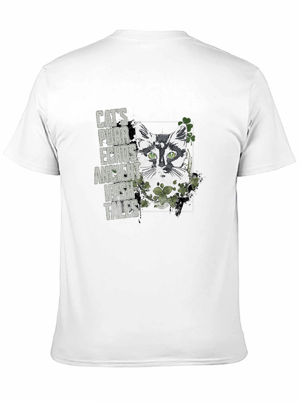 Irish Cat T-Shirt - St. Patricks Day Tee