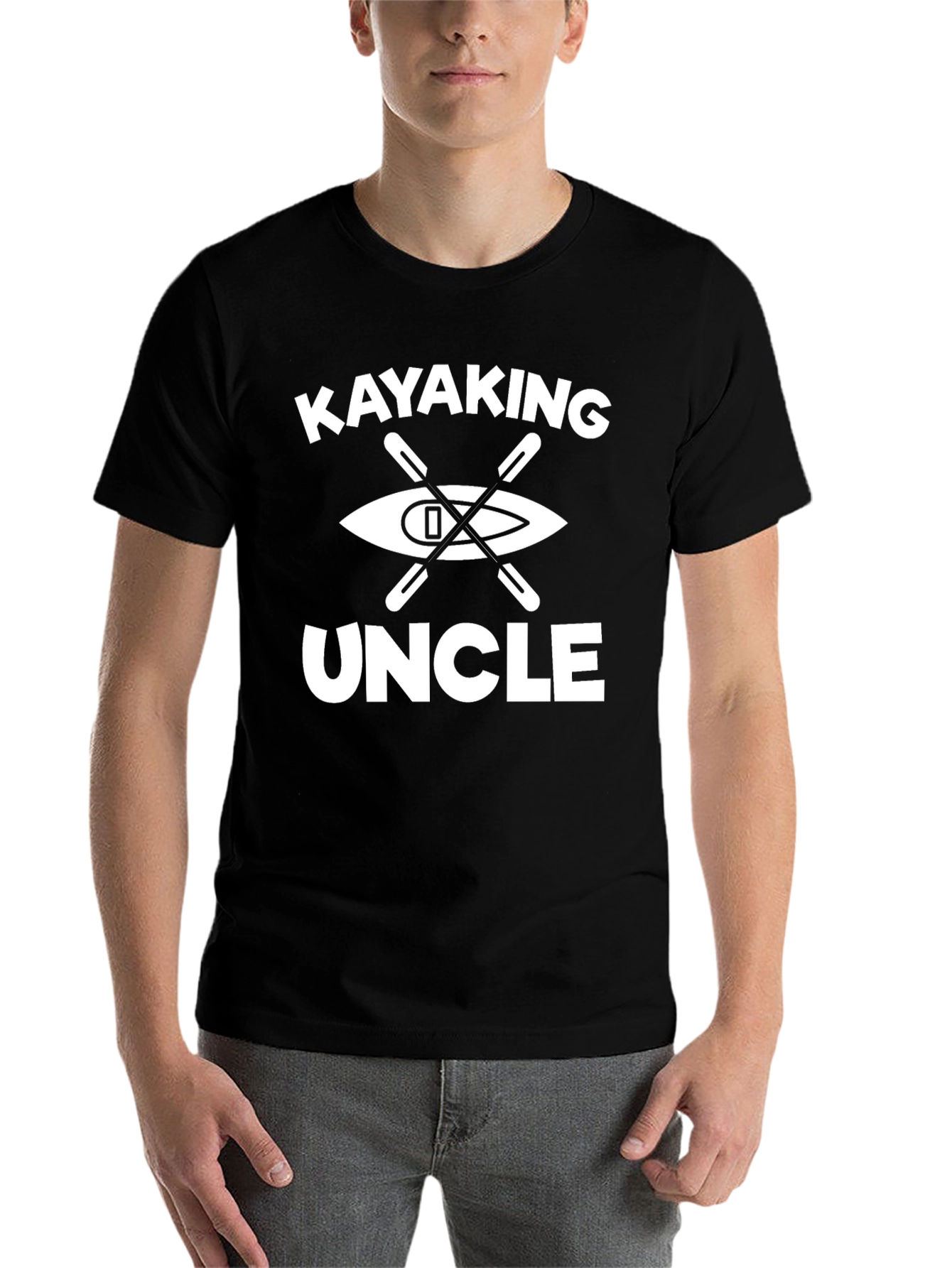 Kayaking Uncle T-Shirt - Paddling Gift