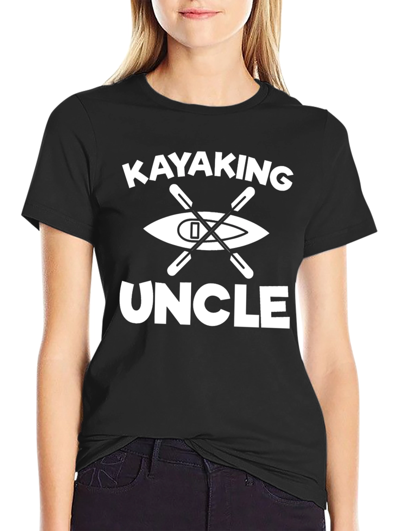 Kayaking Uncle T-Shirt - Paddling Gift