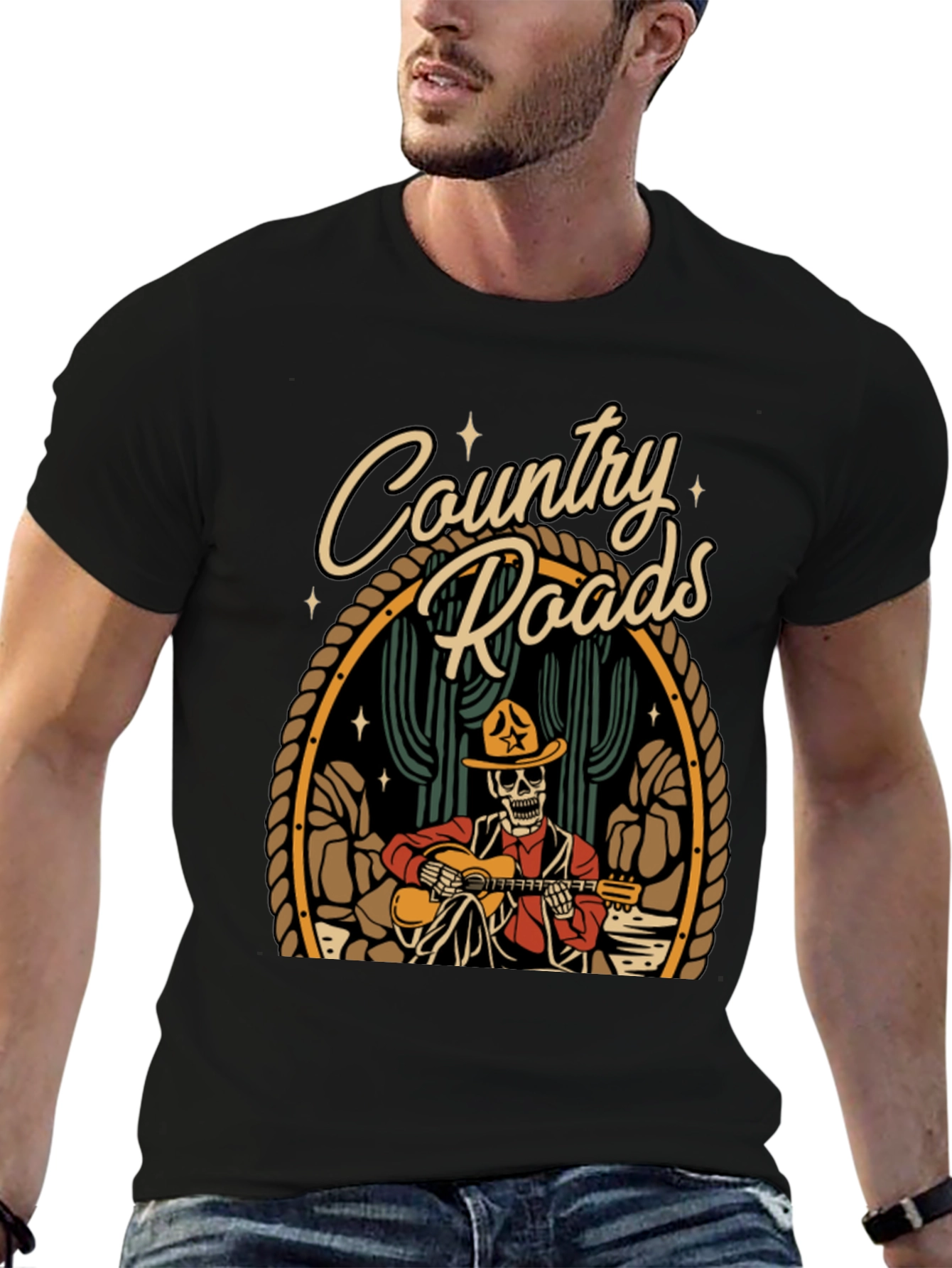 Country Roads Graphic T-Shirt